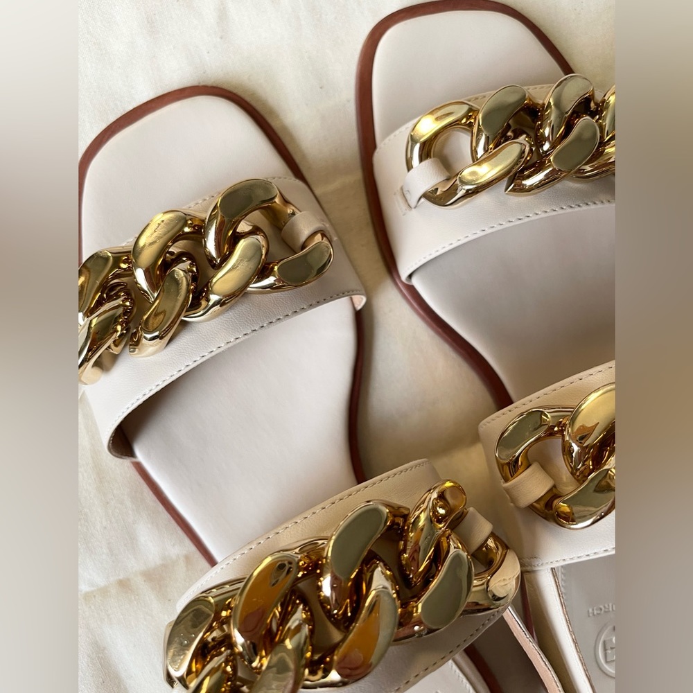 Tory Burch Adrien Sandals in Dulce de Leche - Picture 12 of 15